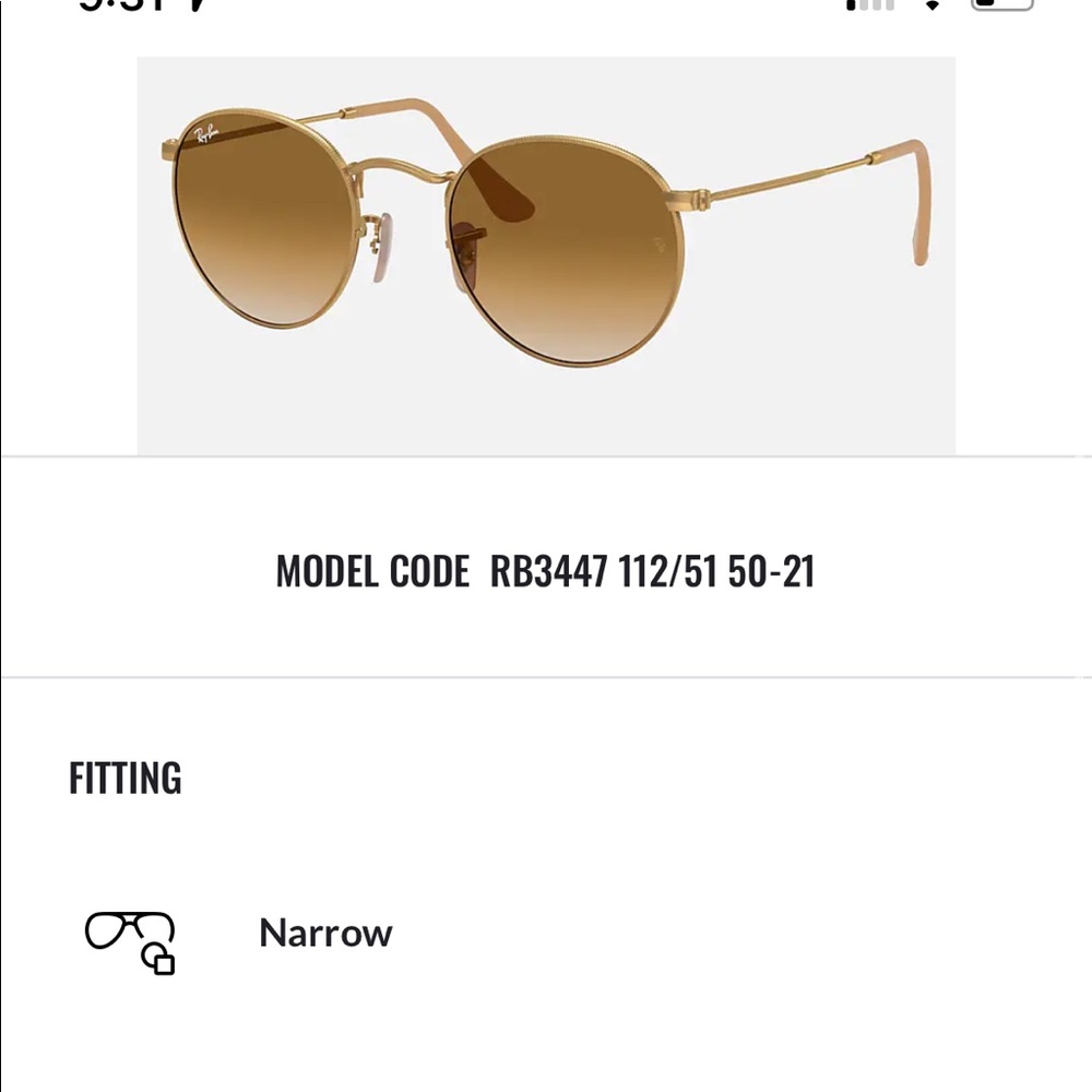 Ray ban sunglasses